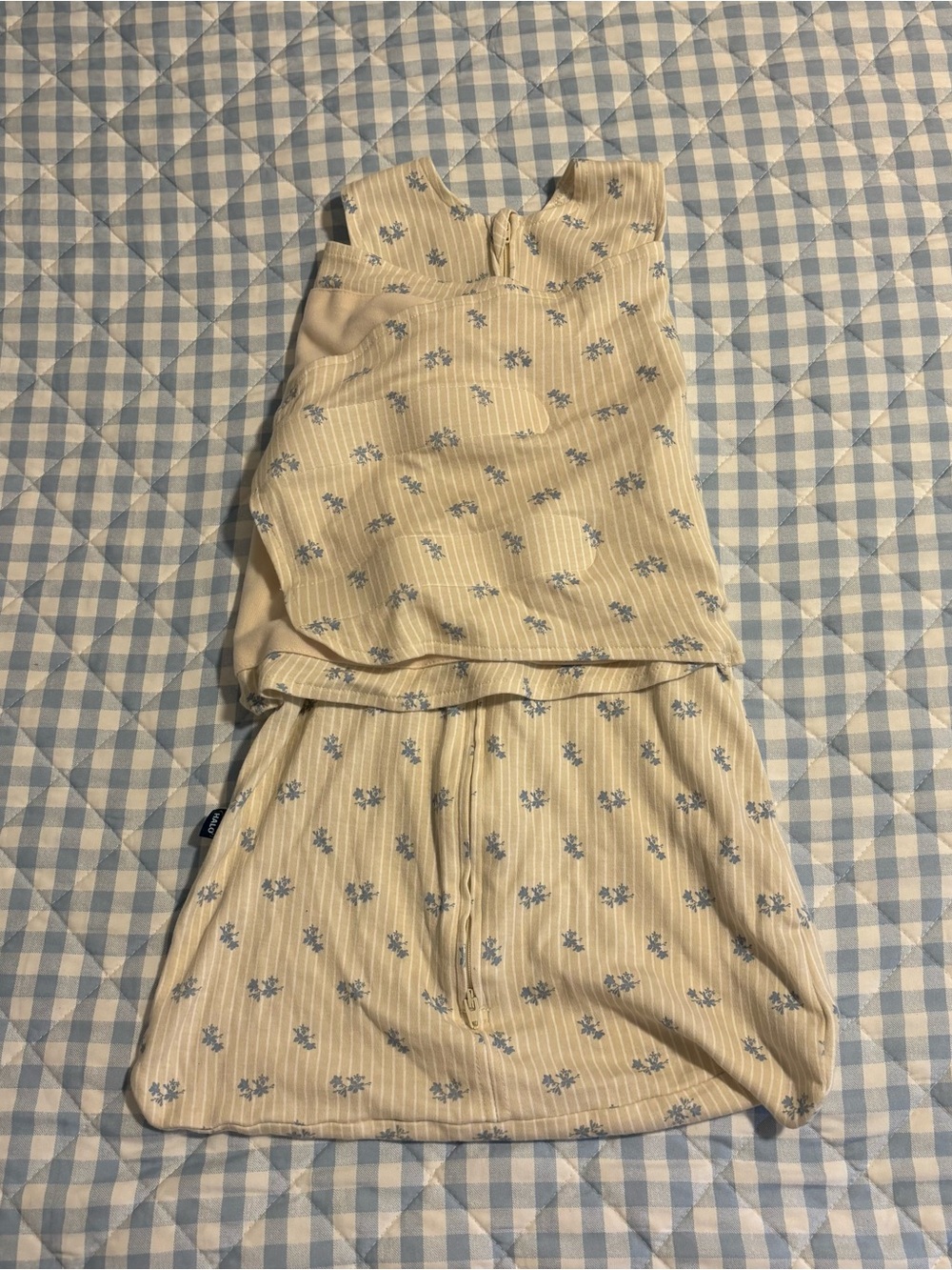 Halo swaddle floral vintage stripe